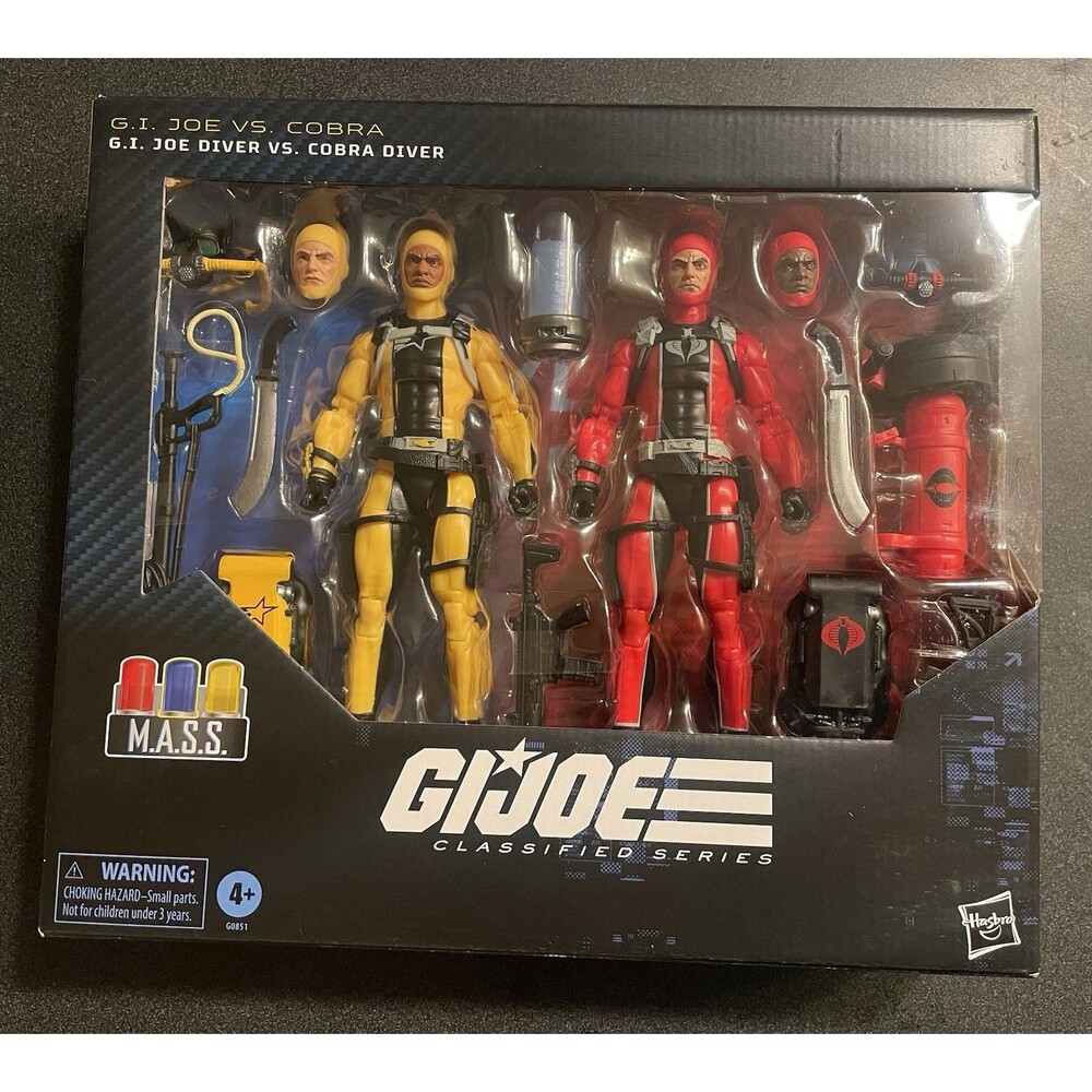 G.I. Joe Classified Series #169 G.I. Joe Diver vs. Cobra Diver - Sealed